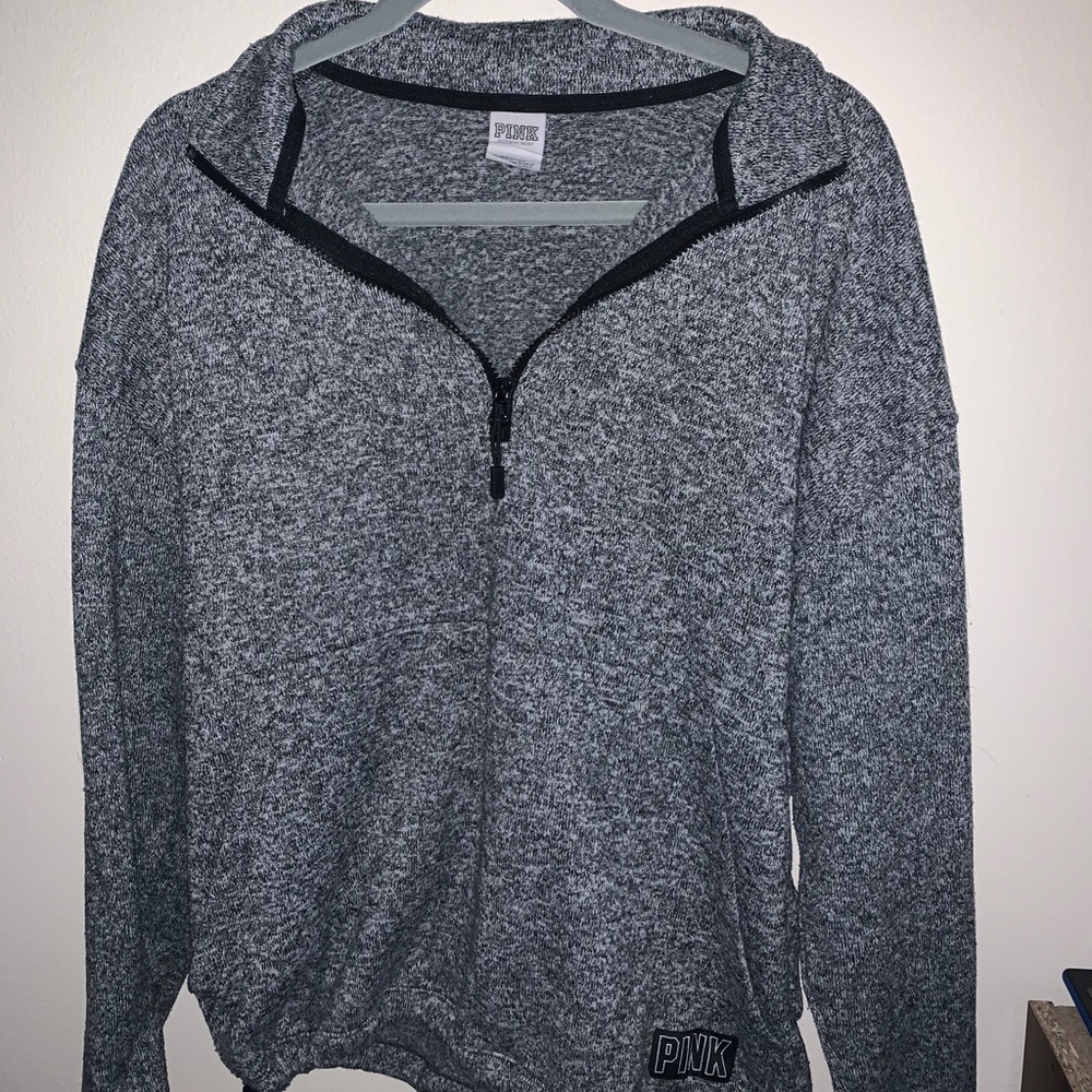 Grey VS crew neck